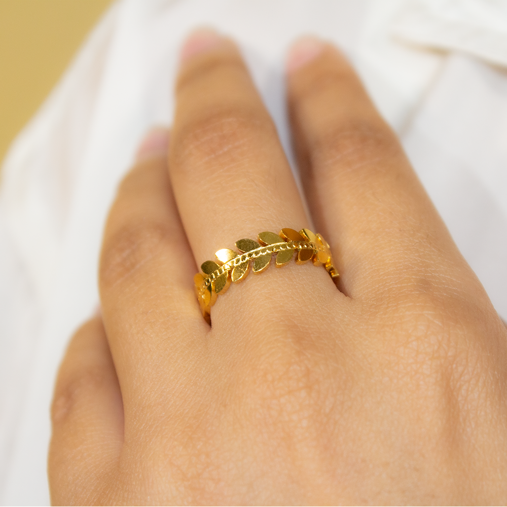 Hedy Ring 18K Gold Plated