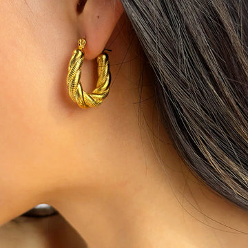 Quinn Earring - 18K Gold Plated