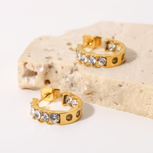 Celeste Earrings - 18K Gold Plated