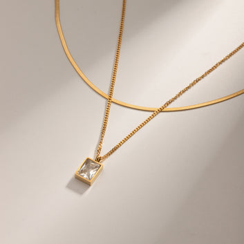 Nia Necklace - 18K Gold Plated