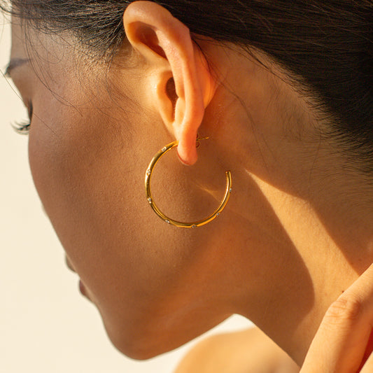 Billie Earring - 18K Gold Plated