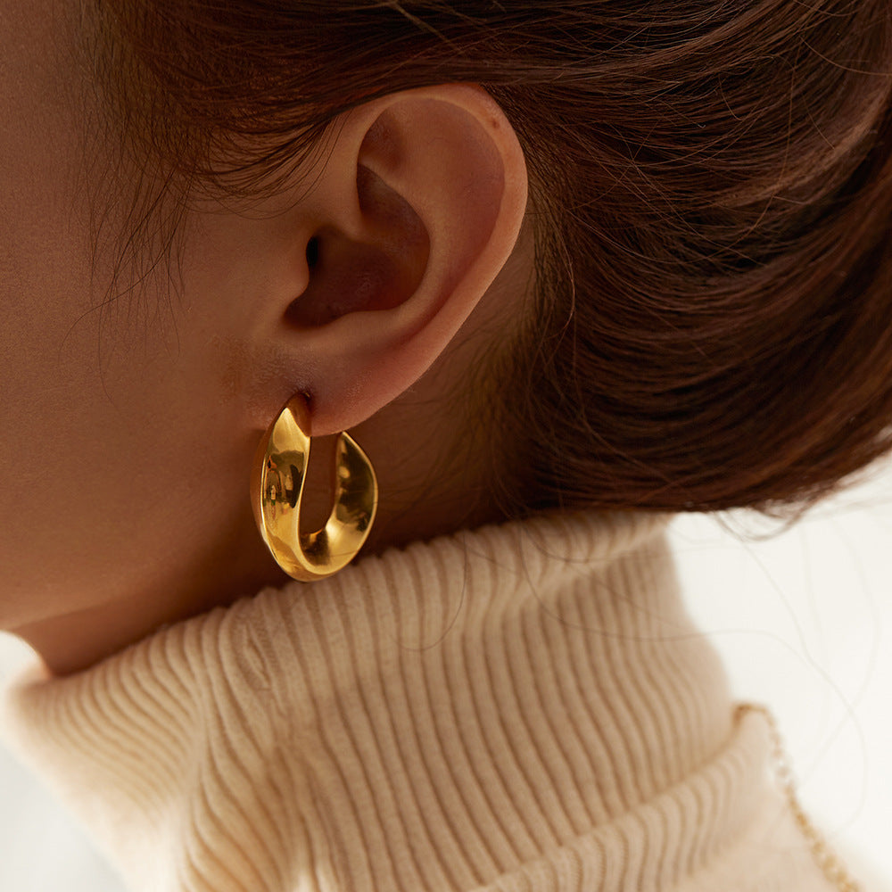 Audrey Earring - 18K Gold Plated