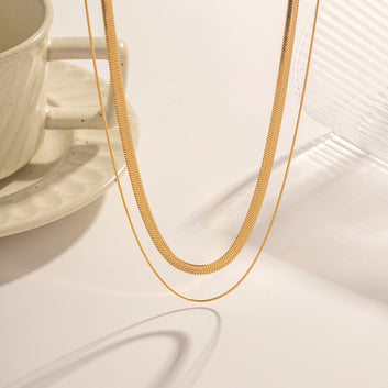 Laverne Necklace - 18K Gold Plated