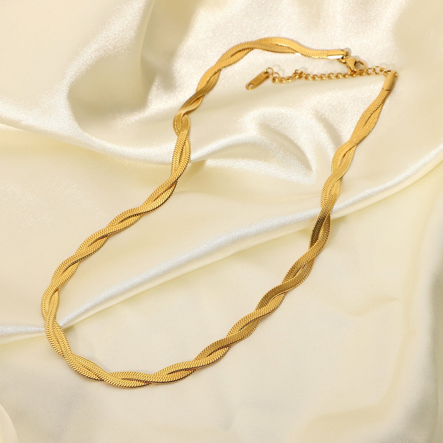 アクセサリー TOMWOOD Herringbone Chain Gold TOMWOOD Herringbone Chain ネックレス 17inches