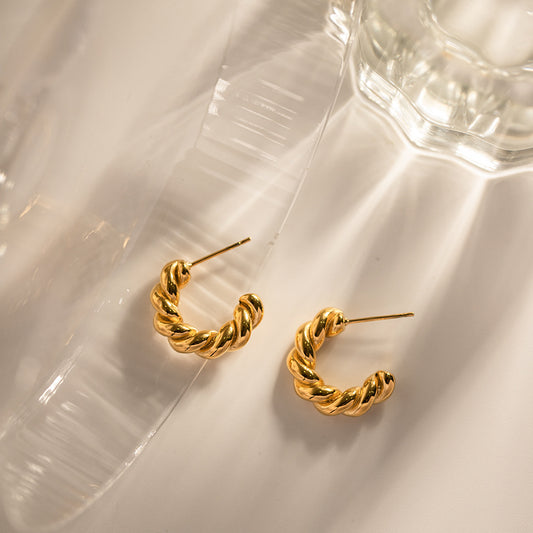 Gloria Earring - 18K Gold Plated