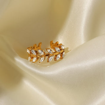 Elina Ring - 18K Gold Plated