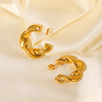 Ada Earring - 18K Gold Plated